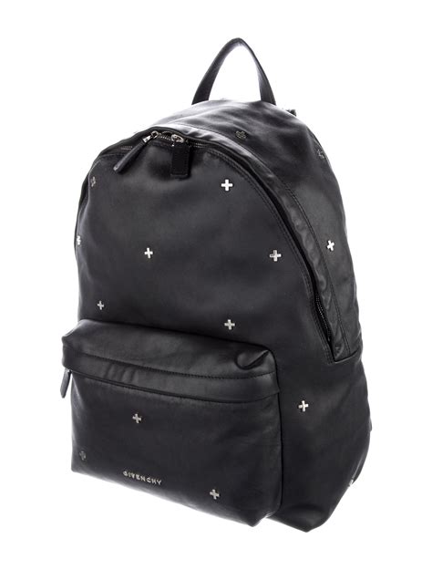 givenchy studded leather backpack|Backpacks .